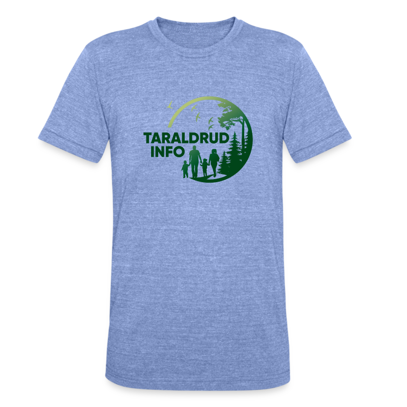 Taraldrud.info - Unisex tri-blend T-skjorte fra Bella + Canvas