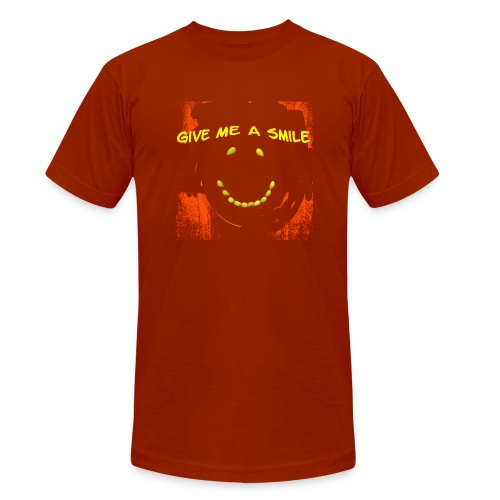 Give Me A Smile - Unisex Tri-Blend T-Shirt von Bella + Canvas