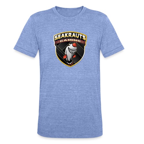 Seakrauts-Gaming - Unisex Tri-Blend T-Shirt von Bella + Canvas
