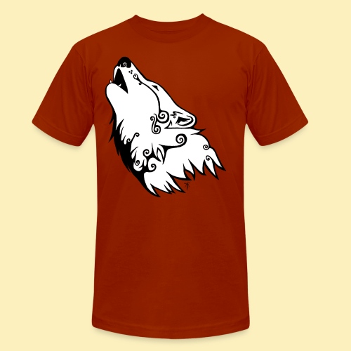 Le Loup de Neved (version blanche) - T-shirt chiné Bella + Canvas Unisexe