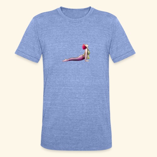 Sonnengruß - Unisex Tri-Blend T-Shirt von Bella + Canvas