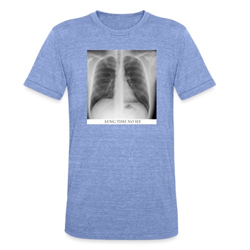 Lung Time - T-shirt chiné Bella + Canvas Unisexe