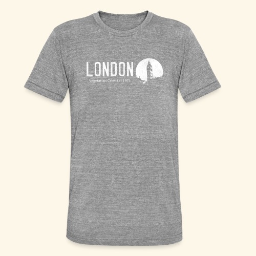 London Vegetarian Crew - Unisex Tri-Blend T-Shirt by Bella + Canvas