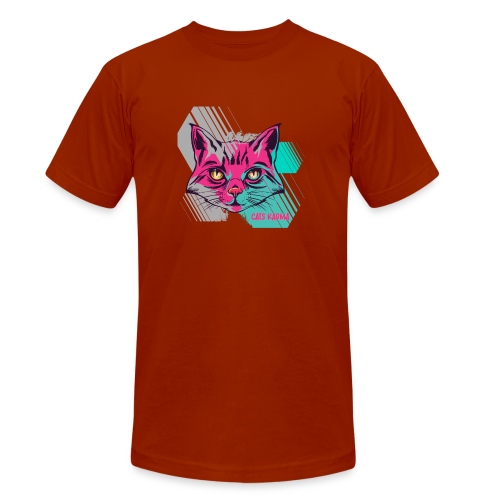 CATS KARMA - Unisex Tri-Blend T-Shirt von Bella + Canvas