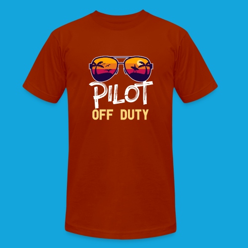 Pilot Of Duty - Unisex Tri-Blend T-Shirt von Bella + Canvas