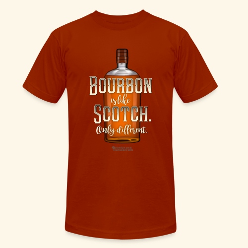 Bourbon Whiskey - Unisex Tri-Blend T-Shirt von Bella + Canvas