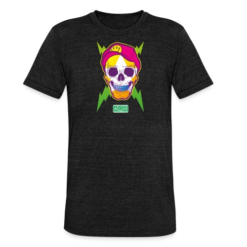 Ptb skullhead - Unisex Tri-Blend T-Shirt by Bella + Canvas