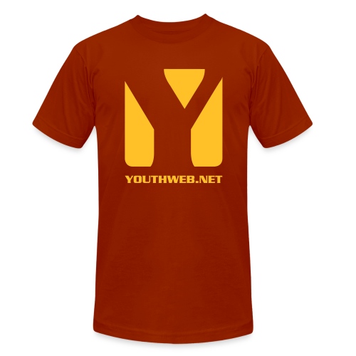 yw_LogoShirt_yellow - Unisex Tri-Blend T-Shirt von Bella + Canvas