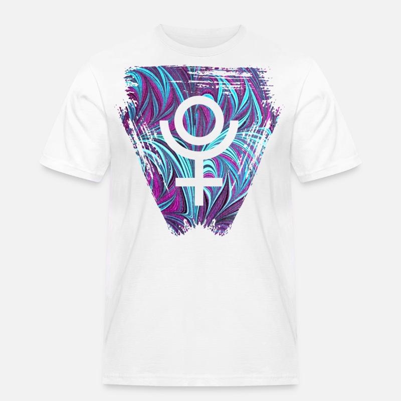 pluto e 74 - Men's Workwear T-Shirt - white