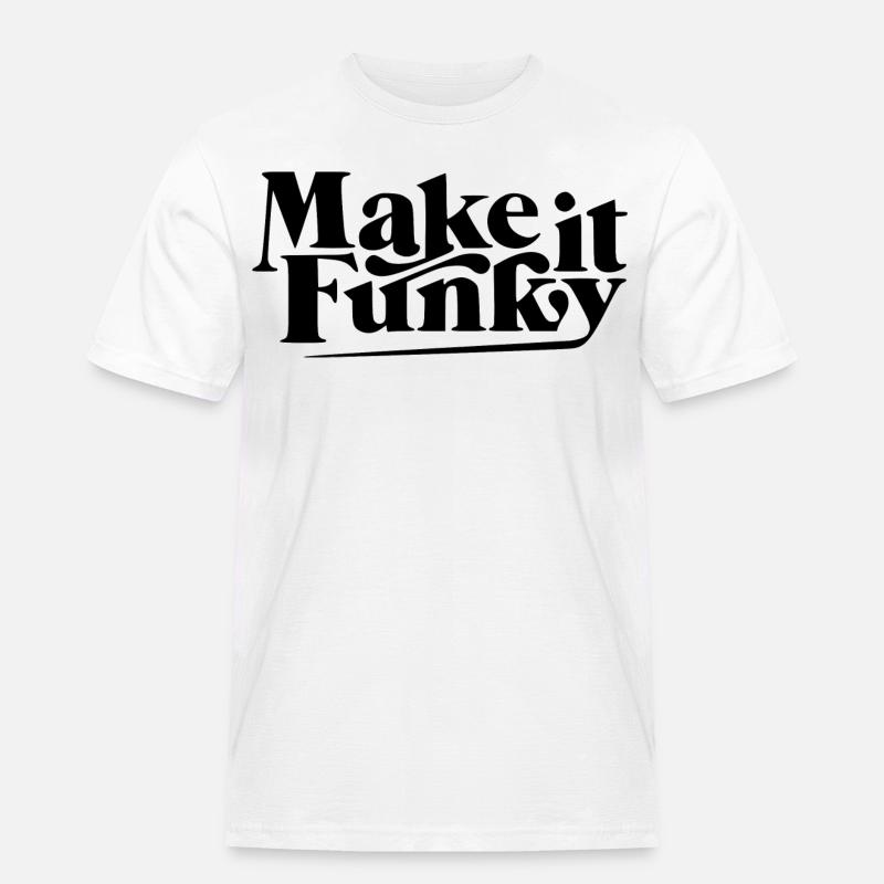 Make it funky - Men's Workwear T-Shirt - white