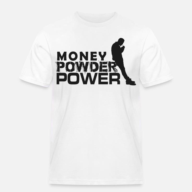 MPP schwarz - Männer Workwear T-Shirt - Weiß