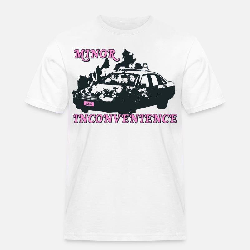 Conception de la déclaration d’inconvénient mineur - T-shirt Workwear homme - blanc