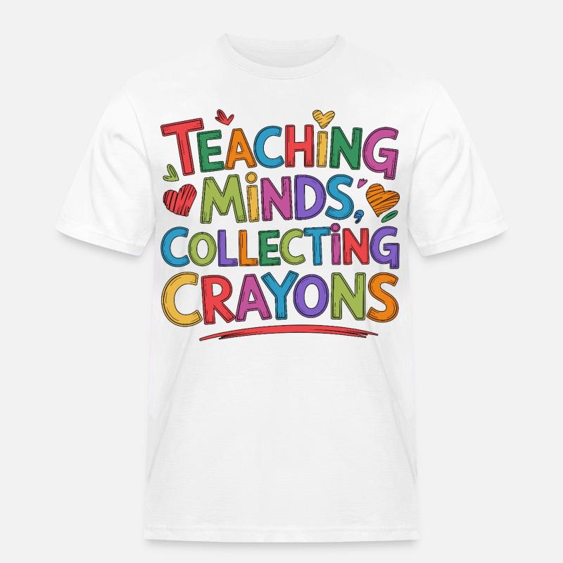 Elementary Teacher Teaching Minds Primary Teacher - Männer Workwear T-Shirt - Weiß