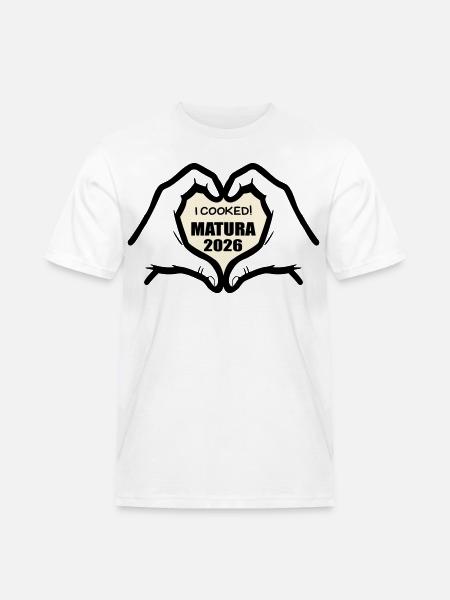 Abschluss Matura 2026 Kochen - Männer Workwear T-Shirt - Weiß