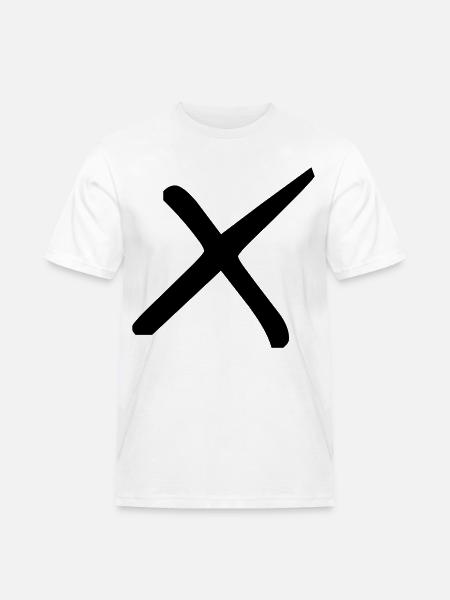 Stylish cross - Men's Workwear T-Shirt - white