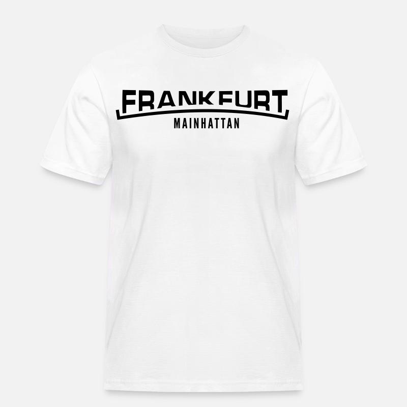 Frankfurt Mainhattan - Men's Workwear T-Shirt - white