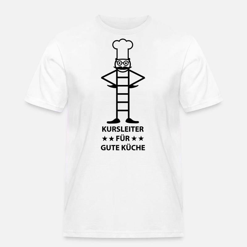 gute Küche (b) - Männer Workwear T-Shirt - Weiß
