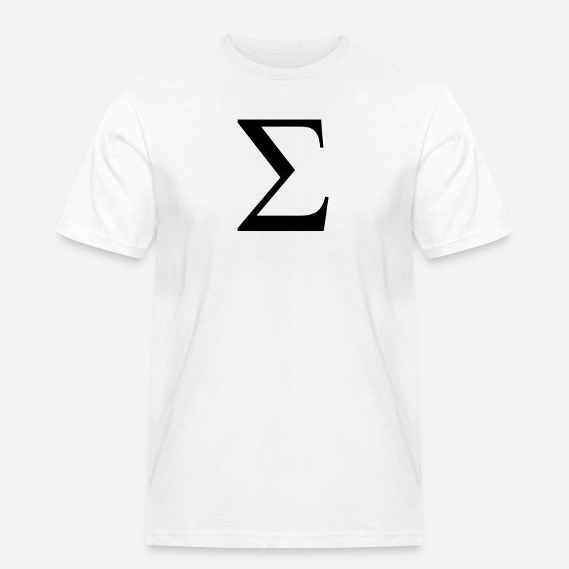 Sigma - Männer Workwear T-Shirt - Weiß