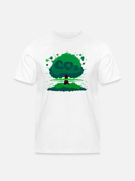 Bombe d'oxygène - T-shirt Workwear homme - blanc