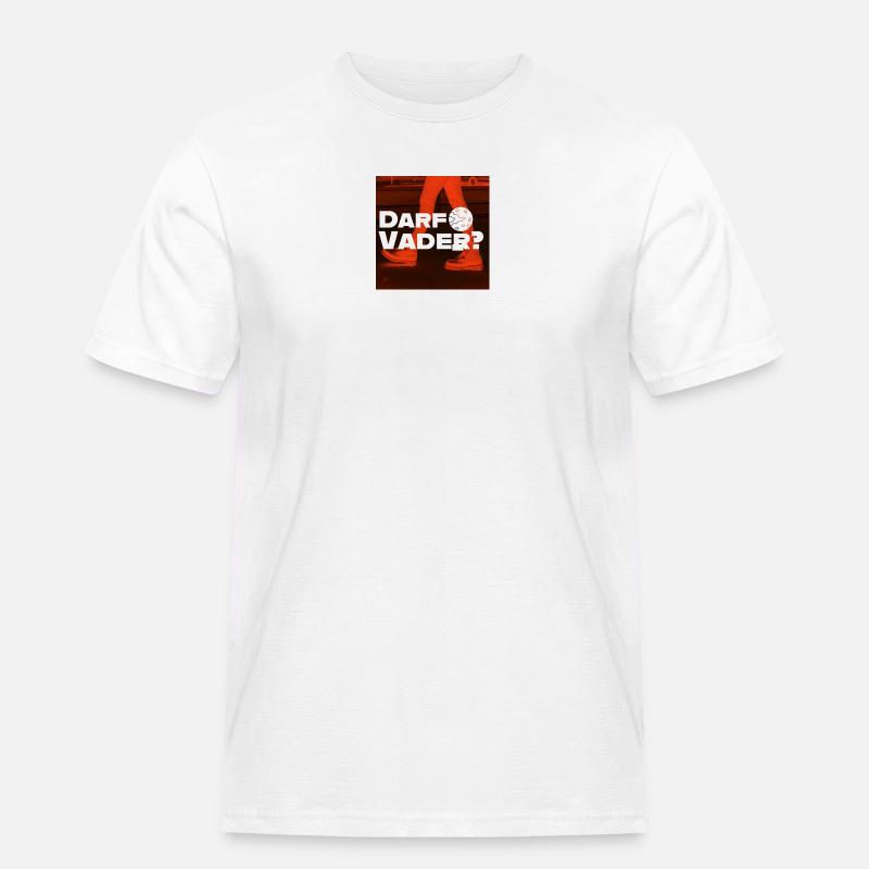 Darth Vader lustige Geschenkidee. - Männer Workwear T-Shirt - Weiß