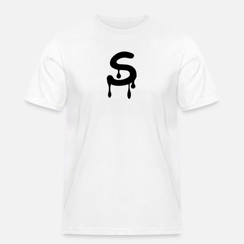 s_comic_graffiti - Männer Workwear T-Shirt - Weiß