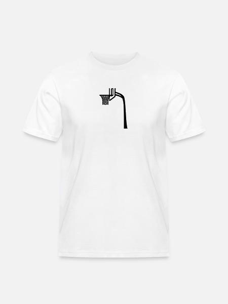 Basketball - T-shirt Workwear homme - blanc