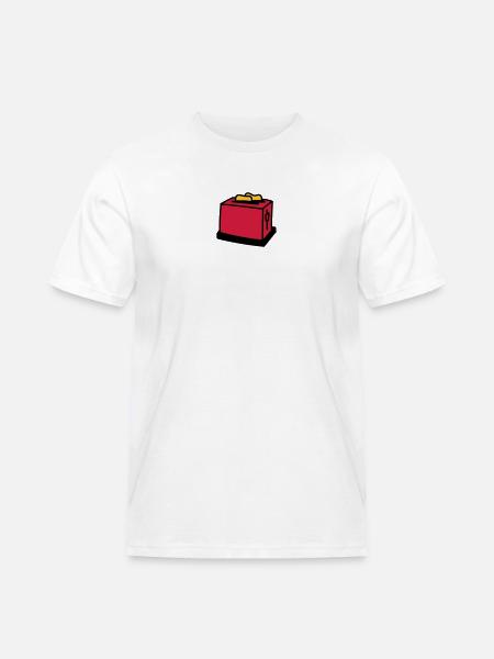 toaster - Men's Workwear T-Shirt - white