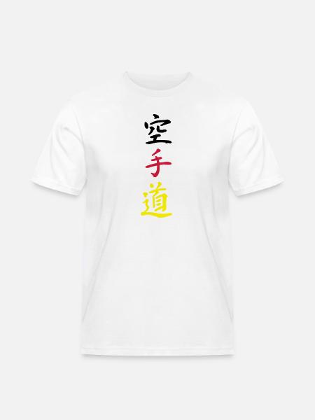karate germany - Männer Workwear T-Shirt - Weiß