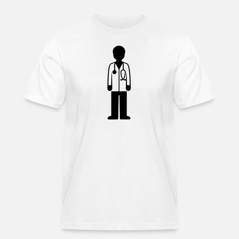 Doctor Doctor - Men's Workwear T-Shirt - white