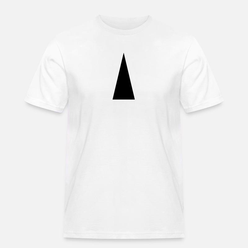 Spitze - Männer Workwear T-Shirt - Weiß