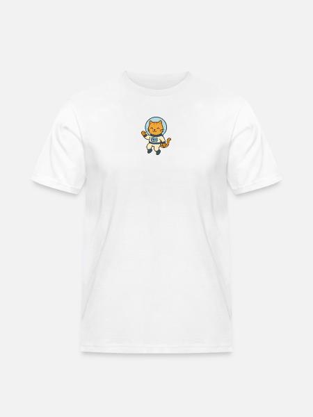 Astrocat - Men's Workwear T-Shirt - white