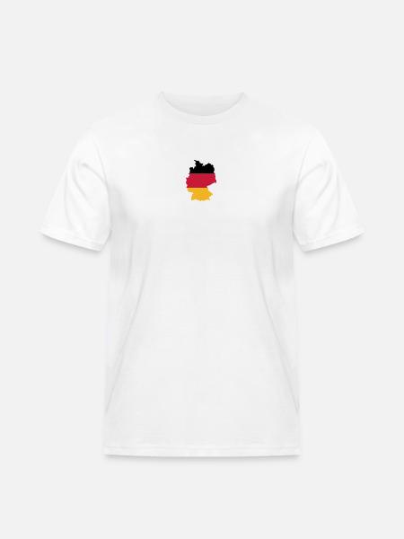 Deutschland - Männer Workwear T-Shirt - Weiß