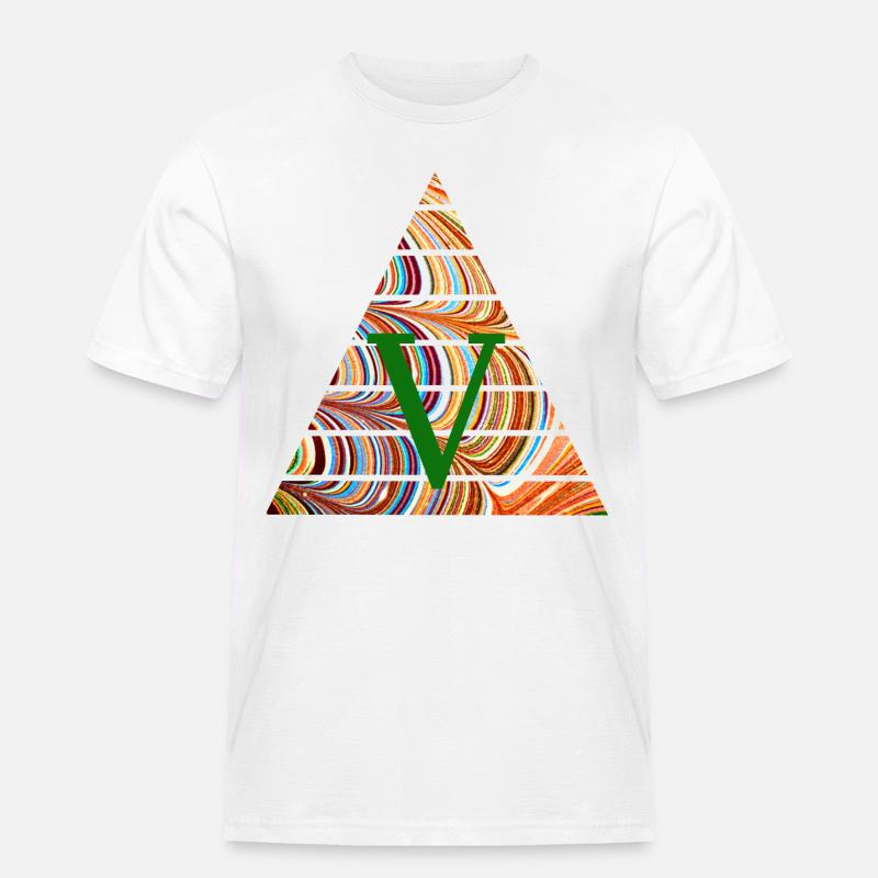 Triangle E 56 V - Men's Workwear T-Shirt - white