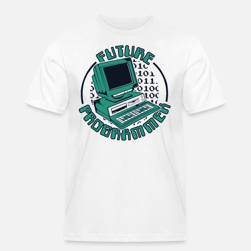 Future Programmer Softwareingenieur Developer - Männer Workwear T-Shirt - Weiß