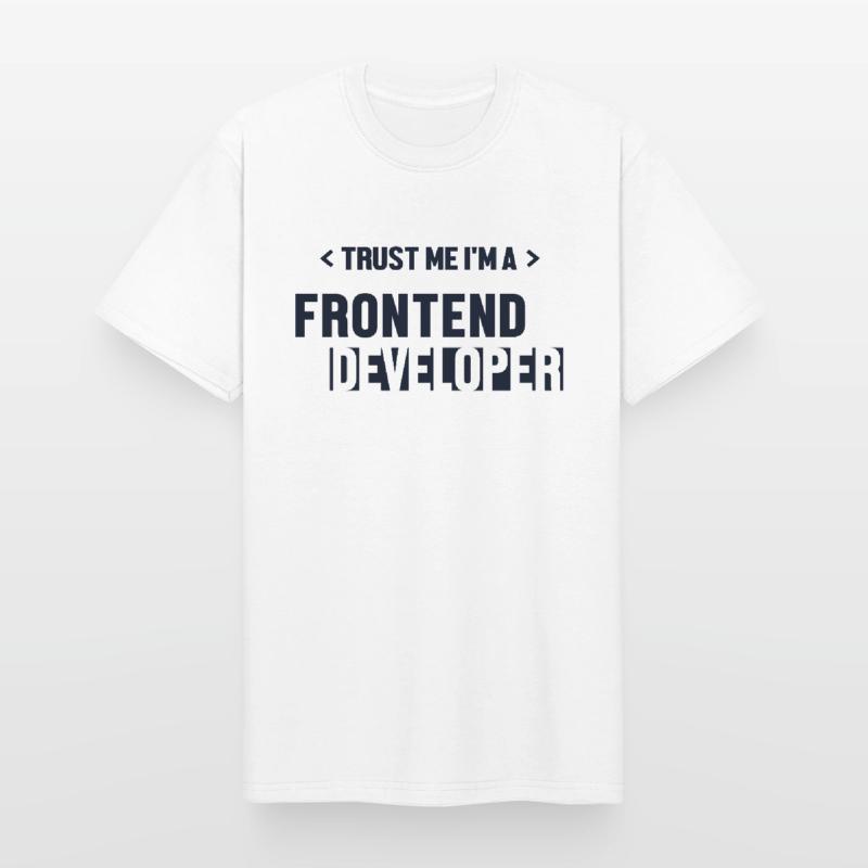 Trust Me I'm Frontend Developer Developer Men's Workwear T-Shirt