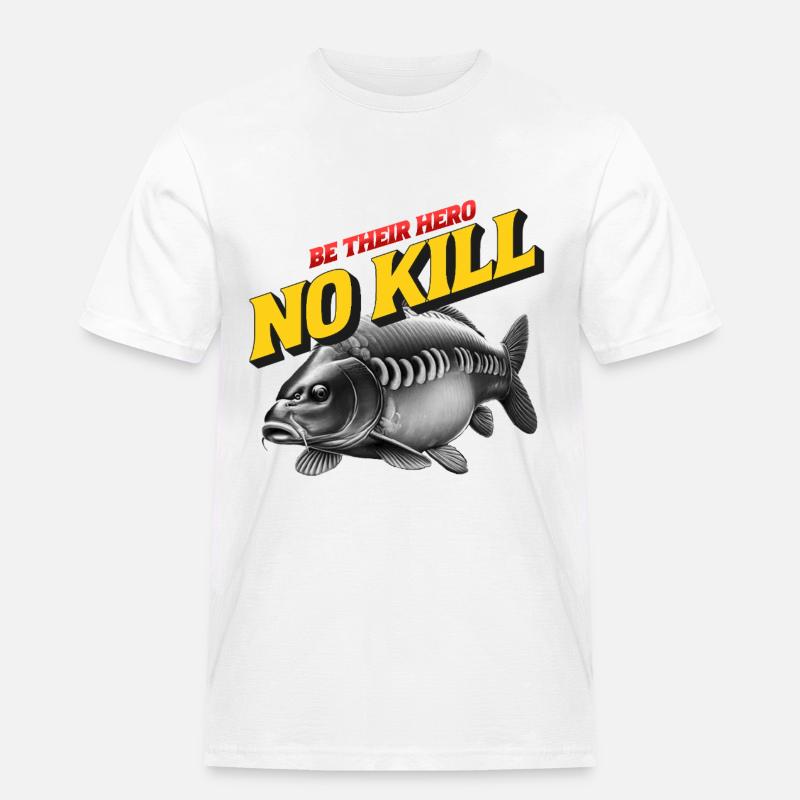 CAPE: Sei ihr Held! - Männer Workwear T-Shirt - Weiß