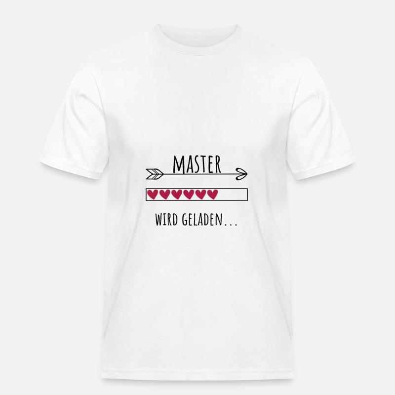 Master Ausbildung Personalisierter Beruf Mädchen - Männer Workwear T-Shirt - Weiß