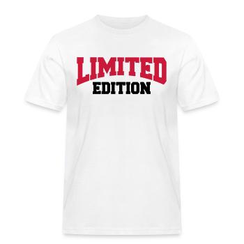 Limited Edition - T-shirt Workwear homme - blanc - Devant - AI Model Male 185 dark (185cm)