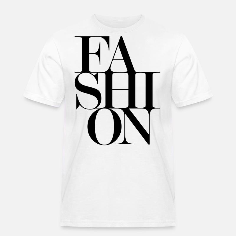 FASHION design - Men's Workwear T-Shirt - white
