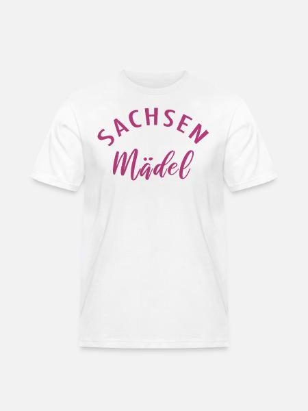 Sachsenmädel Sachsen Frauen - Männer Workwear T-Shirt - Weiß