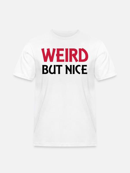 Weird but nice - Men's Workwear T-Shirt - white