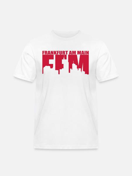 FFM - Frankfurt am Main - Men's Workwear T-Shirt - white