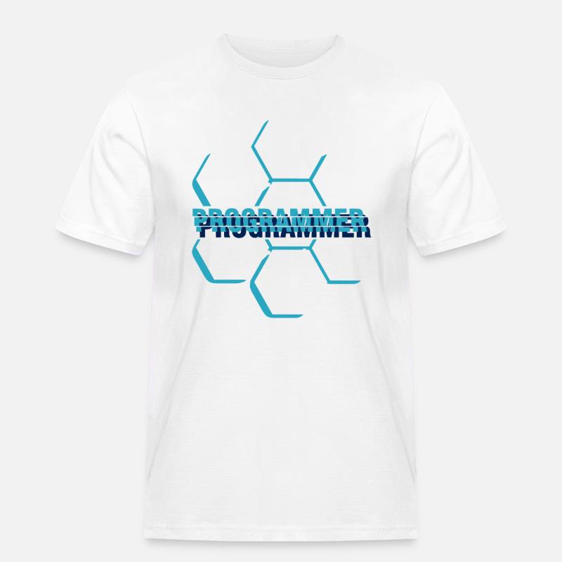 Computer programmer - programmer - Men's Workwear T-Shirt - white
