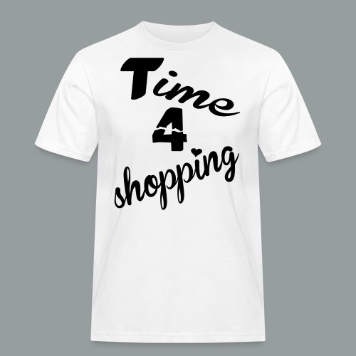 Time 4 shopping - Männer Workwear T-Shirt