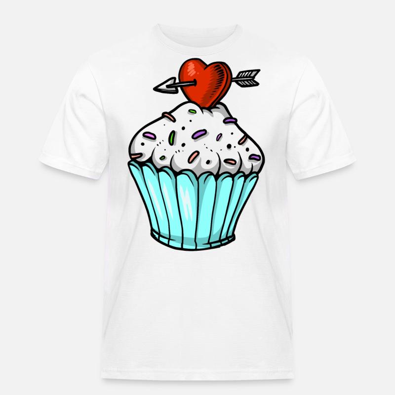 cupcake - Men's Workwear T-Shirt - white