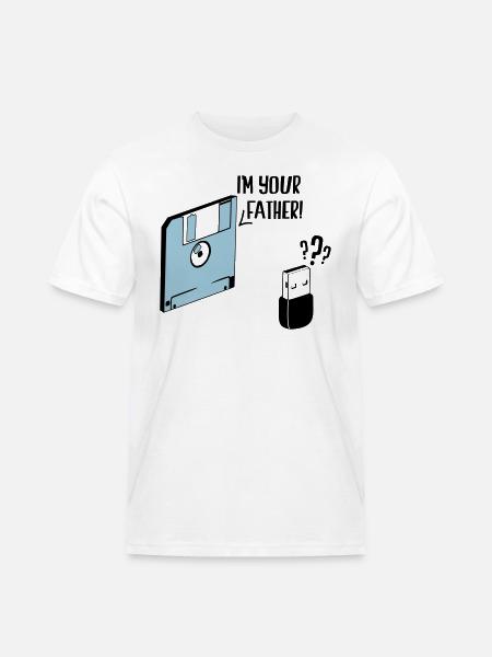 I'm your father - T-shirt Workwear homme - blanc