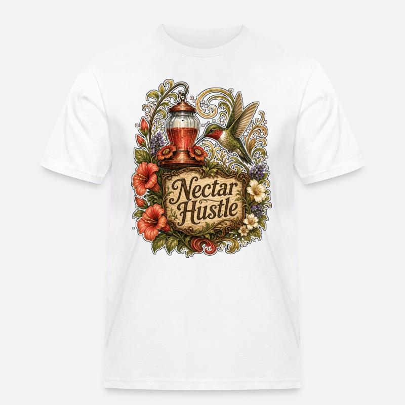 Nectar Hustle - T-shirt Workwear homme - blanc