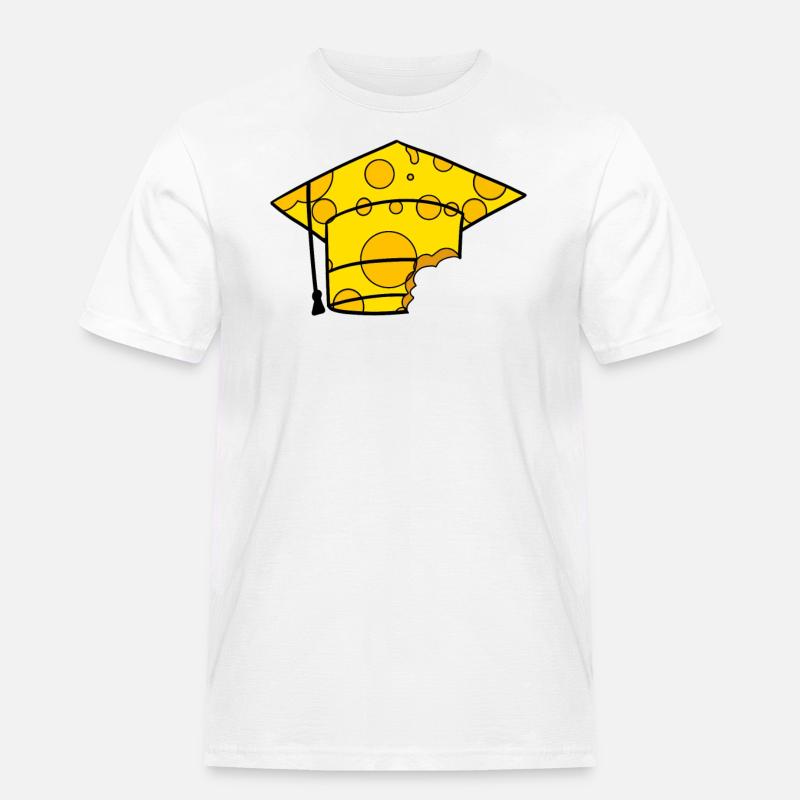 Studium Abschluss Absolventenkappe - Männer Workwear T-Shirt - Weiß