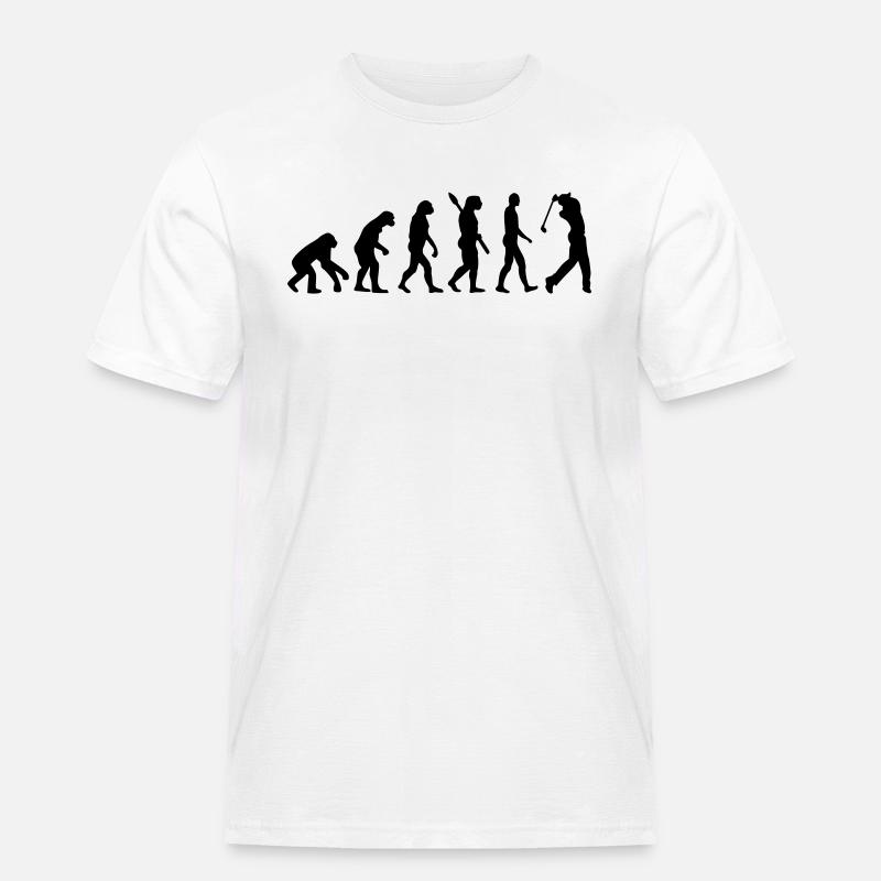 Evolution Golf - Men's Workwear T-Shirt - white