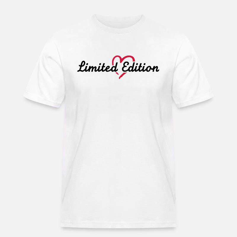 Limited Edition - Männer Workwear T-Shirt - Weiß